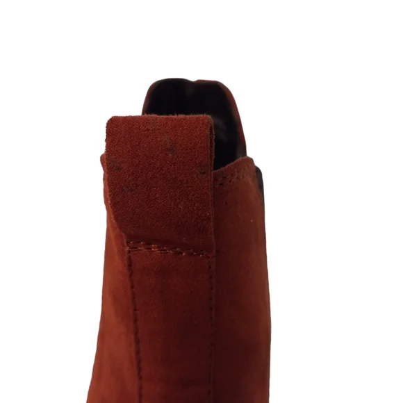 NWT | New Look Women's Square Toe Block Heel Faux Suede Ankle Boots | UK 9/US 11 - Picture 9 of 10